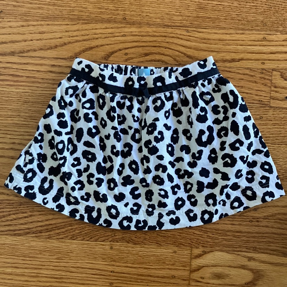 babyGap corduroy cheetah skirt